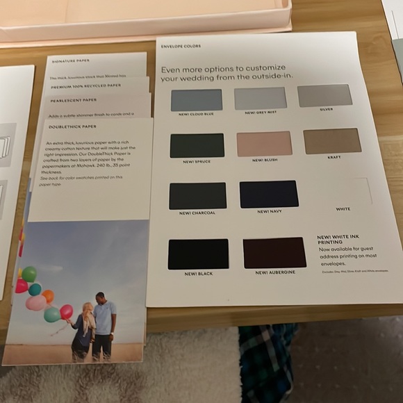 Minted Wedding Invitation Sample Kit with 16 sample invitations - Picture 3 of 8